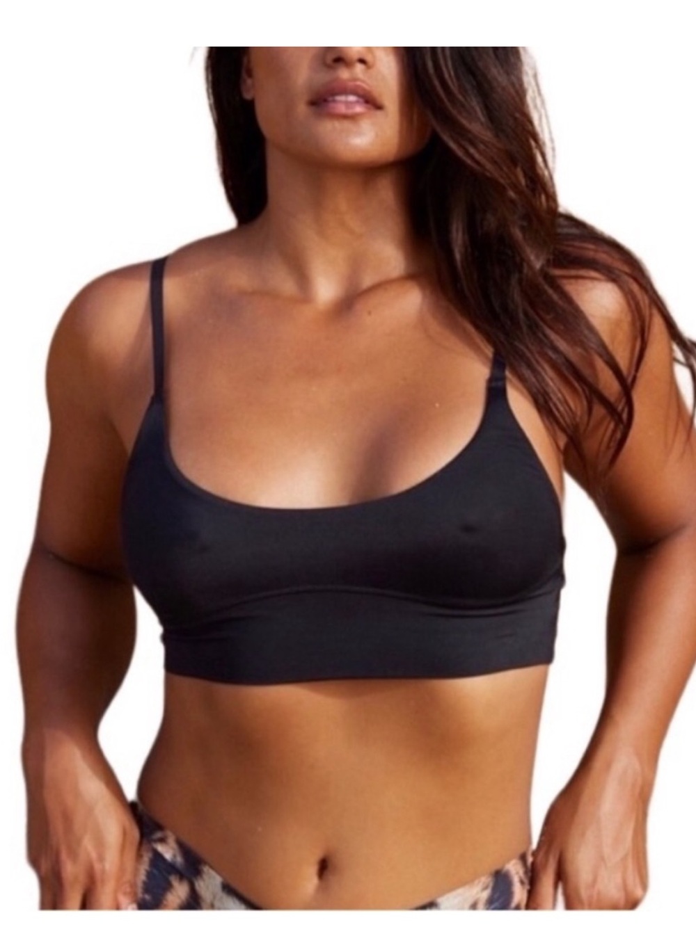 WE ARE HAH Cami Brhah black XS NWT